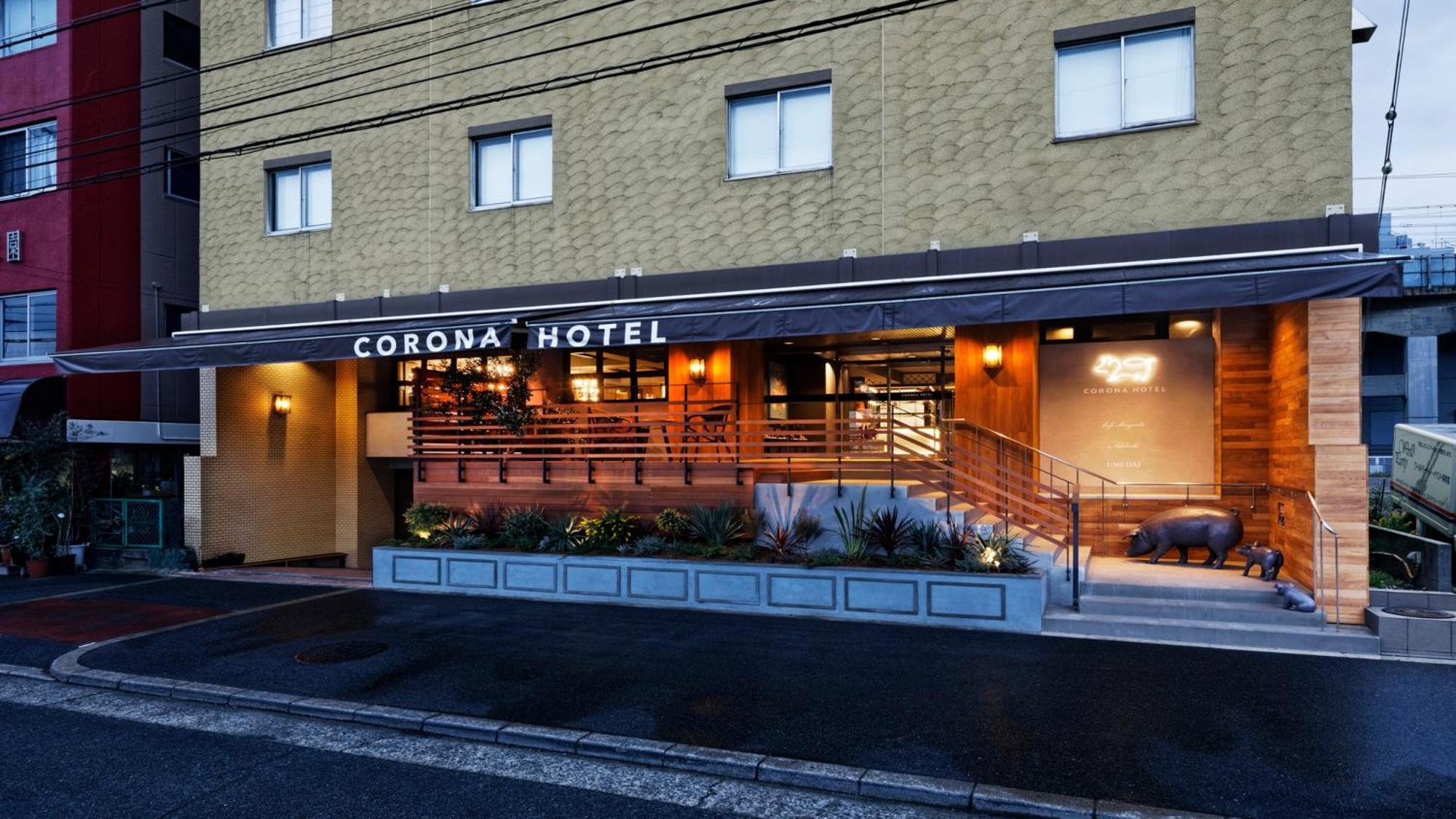 Osaka Corona Hotel Bagian luar foto